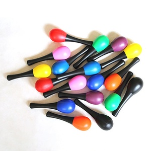 Biểu Tượng Tùy Chỉnh In Trẻ Em Món Quà Shakers Mexico Fiesta Vui Vẻ Ủng Hộ Đảng Noisemaker Mini Neon Maracas - Product Image 5