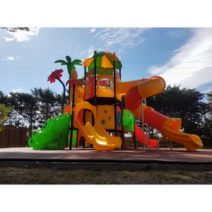 Glissière et balançoire en spirale d'équipement de terrain de jeu extérieur pour enfants en acier galvanisé conforme à la norme BSCI pour les enfants dans le parc sportif - Product Image 6