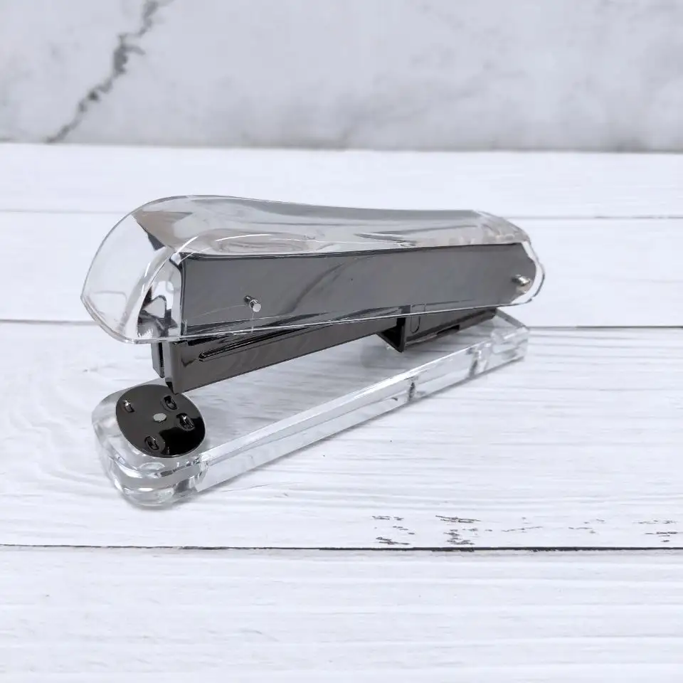 Оптовая продажа, высококачественный акриловый степлер для бумаги на заказ