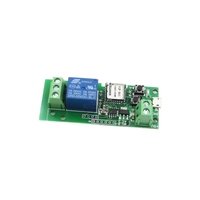 Interruptor Inalámbrico Inteligente Ewelink con Control Remoto WiFi, Módulo Universal DC5V con Temporizador y Bloqueo Automático para Sistemas de Hogar Inteligente