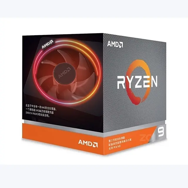 AMD R9 3900XT 12 कोर और 24 धागे के साथ उच्च-प्रदर्शन प्रोसेसर 3.8GHz AM4 इंटरफ़ेस