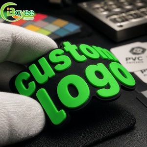 Etiqueta con Logotipo Personalizado, Etiqueta Suave de PVC, Parches de Silicona, Parche de Goma para Ropa de Moda - Product Image 1