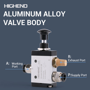 Khí nén Hướng dẫn sử dụng kéo van 3r210-08/3r310-10 hai vị trí ba chiều tay Tấm Van hướng Van hướng dẫn sử dụng chuyển đổi - Product Image 3