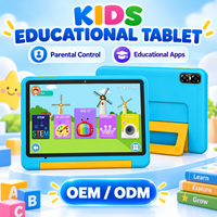YPORANGECHENG Tablet Anak 10.1 Inci Android 16 Octa Core 16GB 64GB Dual WiFi Tablet Edukasi untuk Anak-anak OEM