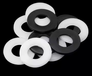 <span class=keywords><strong>Rondelle</strong></span> plate en plastique <span class=keywords><strong>Nylon</strong></span> blanc noir M2 M2.5 M3 M4 M5 M6 M8 M10 M12 <span class=keywords><strong>M14</strong></span> M16 entretoise d'avion joints d'isolation joint anneau - Product Image 2