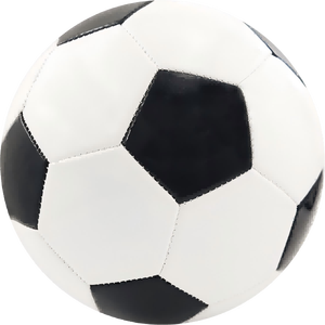 Ballon de football en PVC taille 5, cousu à la machine, collé, pour l'entraînement des jeunes, pour jouer en intérieur et en extérieur - Product Image 4
