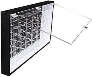 Hot Bánh Xe 1/64 Quy Mô Diecast Hiển Thị Trường Hợp Lưu Trữ Tủ Kệ Tường Gắn Giá Cho 56 Bánh Xe Nóng - Product Image 4