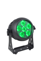 Projecteur LED PAR RGBW IP65 6x20W, culot E27, faisceau lumineux pour scène, mariage, bar, fête, DJ, extérieur, contrôlé par DMX512