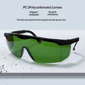 Gafas de Seguridad Láser Industriales Sunray 190-490nm con Protección UV contra Luz Azul, Resistentes a Impactos y Antivaho para Hombres y Mujeres - Product Image 4