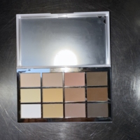 Palette de fards à paupières mats personnalisables à marque privée, 12 teintes, haute pigmentation, maquillage pour les yeux