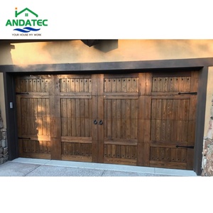 Tự động cổng nhà để xe điều khiển từ xa rắn gỗ overhead cắt cửa nhà để xe - Product Image 5