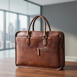 Bolsas de Transporte para Portátil de Cuero Vacuno Coreano Genuino, 100% Impermeables, Resistentes a Impactos, Ligeras, Duraderas y de Gran Capacidad para Viajes - Product Image 2
