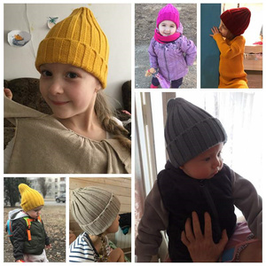 Fabricante <span class=keywords><strong>profesional</strong></span> Beanie Infant Hat Custom Kids Beanie Otoño Invierno Crochet Baby Hat - Product Image 3