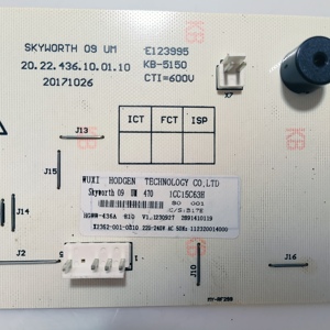 Carte <span class=keywords><strong>PCB</strong></span> de machine à laver électrique d'usine pour lave-linge Skyworth X2362-001-0810, carte de commande 110V-250V <span class=keywords><strong>PCB</strong></span> + métal - Product Image 3