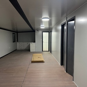 บ้านสำเร็จรูปแบบพับได้ โมดูลาร์ โครงเหล็ก แบบแพ็คแบน ขยายได้ ใช้เป็นบ้านพักอาศัยหรือบ้านคอนเทนเนอร์ - Product Image 3