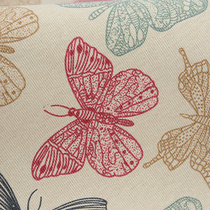 กระเป๋าผ้าใบพิมพ์ลายผีเสื้อกระเป๋าช้อปปิ้งกระเป๋าผ้าใบแบบทำมือ<span class=keywords><strong>ผ้า</strong></span>ปูโต๊ะ<span class=keywords><strong>ม่าน</strong></span>บังแดด - Product Image 2