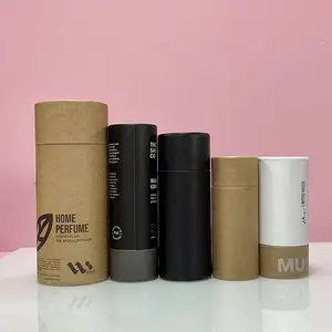 Reciclado eco-amigável embalagem do tubo de papel de embalagem do pote do papel de embalar com a prova de óleo da cera