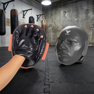 Cibles d'entraînement portables en caoutchouc pour arts martiaux, coussinets de frappe pour boxe, MMA, Taekwondo, Karaté, mitaines de concentration, personnalisation OEM, durables - Product Image 3