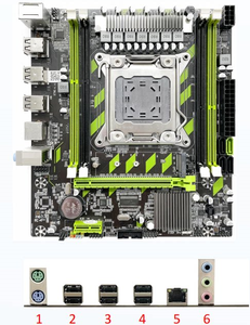 Nouvelle carte mère de bureau X79 X99 Series 2011Pin avec chipset X99 2011-3 Pin, disque dur SATA, DDR3 DDR4, Xeon E5 2690 V4 - Product Image 1