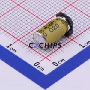 Condensateur électrolytique en aluminium SMD VKMB1002G1R5MV, SMD, D5xL10mm 1.5uF 20% 400V 76mA-100kHz - Product Image 2