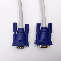 Fabrika Fiyatı 150CM PVC Kılıflı VGA - VGA Erkek-Erkek 3+4 Kablosu Bilgisayar Monitörü Projektör için
