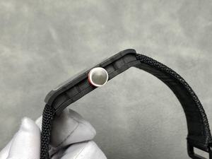 Montre mécanique pour homme haut de gamme, fabriquée sur mesure, ultra-fine, luxueuse, avec mouvement tourbillon et bracelet en tissu doux - Product Image 4