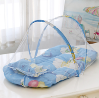 Lit de repos pour bébé, lit de couchage d'extérieur, lit pliant pour bébé avec moustiquaire, baldaquin moustiquaire pour lit de bébé