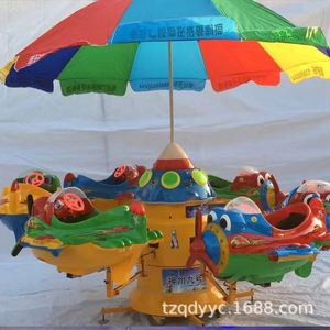 Vente directe usine : Manège rotatif extérieur 6 places pour enfants, équipement de loisirs pour enfants - Product Image 5