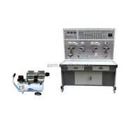 Nuevo Dispositivo de entrenamiento de Control PLC neumático de Metal, equipo didáctico, entrenador de transportador educativo, entrenador de Control PLC neumático