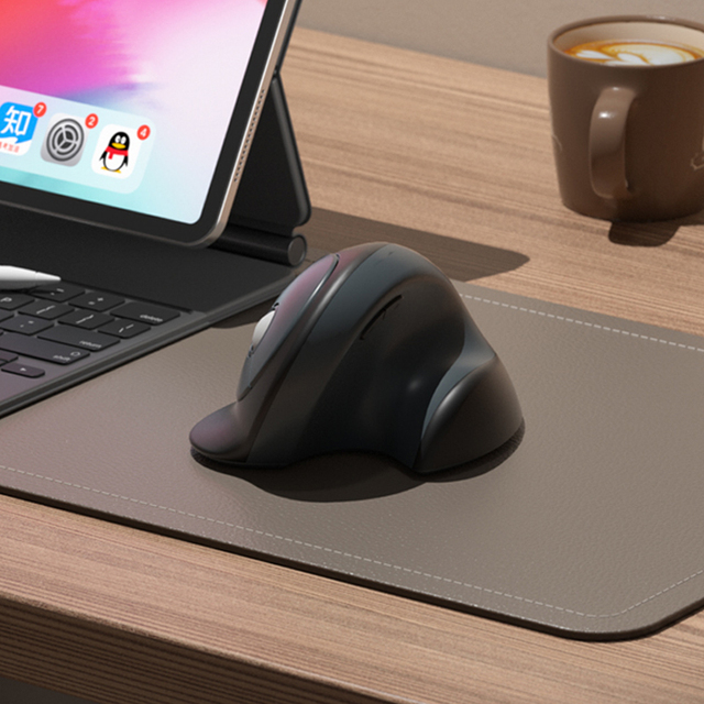 Dual Mode Ergonomic  Vertical Wireless 2.4G Mouses Portable USB Interface Battery Inalambrico Mouse for Laptop PC