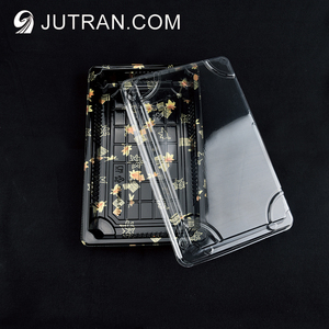Tùy chỉnh đưa ra <span class=keywords><strong>Sushi</strong></span> bao bì thực phẩm hộp hình vuông nhựa dùng một lần <span class=keywords><strong>container</strong></span> <span class=keywords><strong>Sushi</strong></span> khay với nắp - Product Image 3