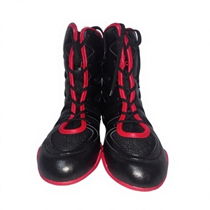 Premium High Quality Boxing Shoes with Ankle Support for Boxing and Wrestling OEM ODM Boxing Boots Manufacture Competition Shoes - Product Image 6