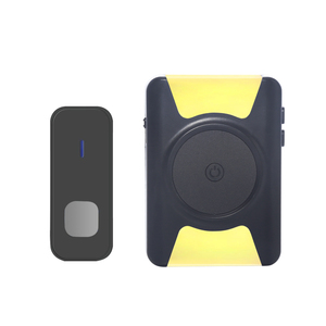 <span class=keywords><strong>Sonnette</strong></span> sans fil 3-en-1 Daytech avec lumière et son <span class=keywords><strong>pour</strong></span> malentendants et personnes à déficience auditive, installation facile CC21 (noir/blanc/rose) - Product Image 1