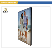 Film souple UV HD sans bordure LED Lightbox panneaux publicitaires personnalisables Transmission de la lumière à réflexion diffuse en alliage d'aluminium