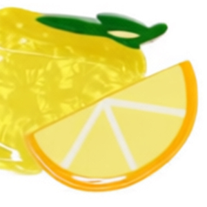 กิ๊บติดผมอะคริลิคคุณภาพสูง ซีรีส์ผลไม้ ZiX ขนาด 8 ซม. แฟชั่นกิ๊บหนีบผมสำหรับผู้หญิงและเด็กผู้หญิง เครื่องประดับลำลอง - Product Image 6