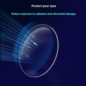 Lentilles optiques Lunettes de soleil en gros Lentilles haute prescription Cadres Bluecut X Ray Vision Contact pour Poker Cut - Product Image 4