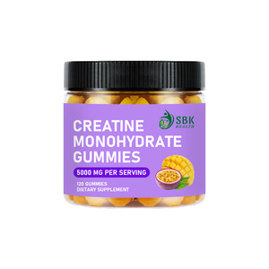 Gomitas de Creatina Monohidrato con Logotipo Personalizado, Favorecen el Crecimiento Muscular, Suplemento Deportivo para Mejorar el Rendimiento Atlético - Product Image 1