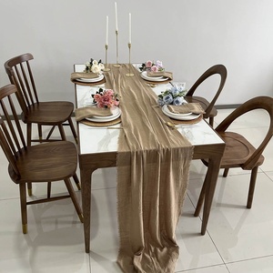 Wieder verwendbarer günstiger Preis Mehrfarbiger wasch barer quadratischer Tisch Servietten aus 100% Baumwolle - Product Image 3