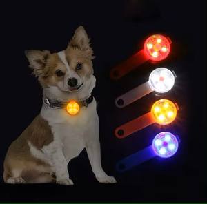 Hondennacht Buiten Wandelen Veilig Oplichten Led Hond Halsband Rood Licht Charme - Product Image 1