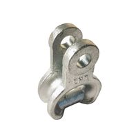 Quincaillerie de ligne aérienne personnalisée : Crampon à fourche TC 50kN 70KN pour terminaison de câble ADSS