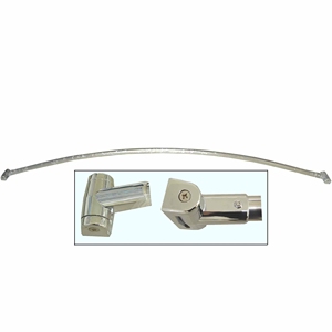 Poteau <span class=keywords><strong>de</strong></span> rideau <span class=keywords><strong>de</strong></span> <span class=keywords><strong>douche</strong></span> en acier inoxydable <span class=keywords><strong>de</strong></span> haute qualité bon marché populaire dernière conception <span class=keywords><strong>de</strong></span> la Chine continentale - Product Image 1