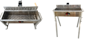 Piccola <span class=keywords><strong>griglia</strong></span> automatica in acciaio inox <span class=keywords><strong>Arrosticini</strong></span> da 20 spiedini - Product Image 3