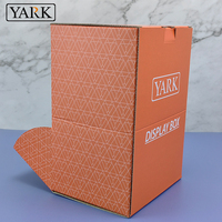 Boîte d'affichage en carton avec impression de logo personnalisé pour les produits en sachet de chocolat et de collations