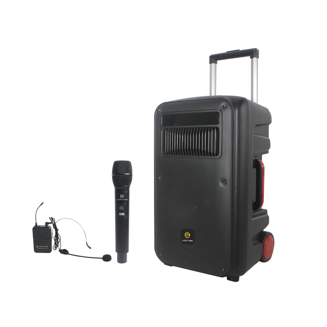 Wireless Plastic 12 Inch Blue Tooth 80W Portable Speaker for Speech/ Party/ Wedding/ Karaoke