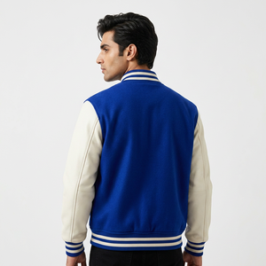 Hot Sale Luxury <b>Mens</b> Varsity <b>Jackets</b> Custom Chenille Embroidery Logo <b>Baseball</b> Stylish High CollegeBaseballjacket <b>for</b> <b>men</b> - Product Image 1