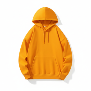 Sweat-shirts en toile unie pour hommes, personnalisables en gros, de haute qualité, 100% coton, impression de strass - Product Image 1