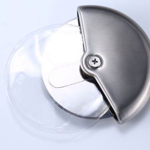 Couteau à pizza personnalisé avec logo de marque, mini, durable, en acier inoxydable 304, 3 pouces, avec roue, trancheur à pizza personnalisable - Product Image 2