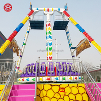 Usine d'origine d'équipements d'amusement du Henan : Manège à pendule 23 places, personnalisation, modèle Marteau météore
