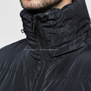 Nuevo barato personalizado elegante invierno barato personalizado señoras negro pesado algodón acolchado transpirable y acolchado chaquetas acolchadas - Product Image 1