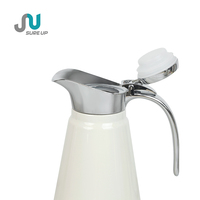 Carafe à café isotherme en acier inoxydable 1,0 L à double paroi, sans BPA, avec logo personnalisé, cadeau d'entreprise ou de déménagement